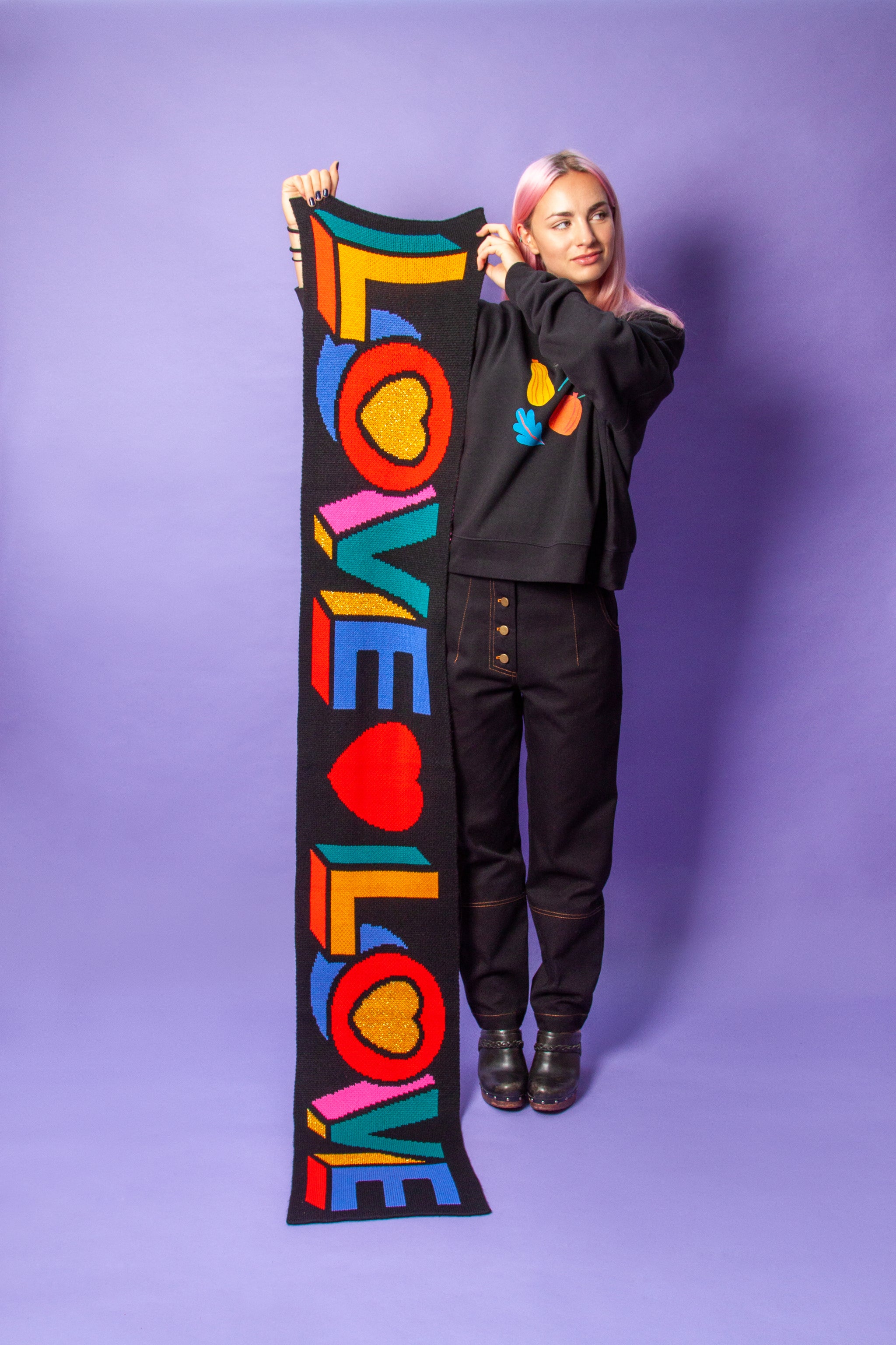 Love Scarf X Tatty Devine • X-Large – misspompom